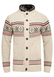 behype Cardigan BKIANA Beige/Creme/Weiß