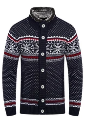 behype Cardigan BKIANA Dunkelblau/Hellblau