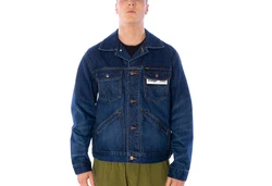 WRANGLER Übergangsjacke '124MJ' blau (124MJ)