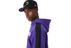 New Era Hoodie NBA Loslak Large Grphc Rot/Lila/Dunkelblau