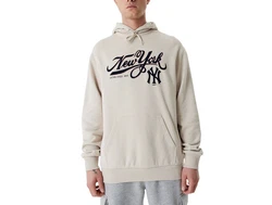 New Era Hoodie MLB Retro Neyyan Khaki/Braun/Beige/Blau/Grau