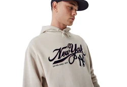 New Era Hoodie MLB Retro Neyyan Khaki/Braun/Beige/Blau/Grau