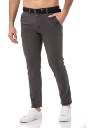 Redbridge Chinohose mit Gürtel  Khaki/Dunkelgrau/Hellgrau/Grau