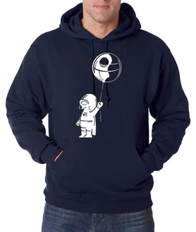 Youth Designz Kapuzenpullover BabyVader Hoodie Dunkelblau/Weiß/Blau Youth Designz Kapuzenpullover BabyVader Hoodie Dunkelblau/Weiß/Blau