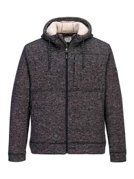 Strickfleecejacke Herren Strickfleecejacke (1-St)