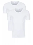 Yazubi Rundhalsshirt Basic Crew Neck Tee Weiß/Creme
