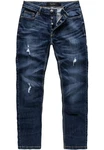 Amaci&Sons Straight-Jeans MEDFORD Dunkelblau/Blau