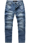 Amaci&Sons Straight-Jeans MEDFORD Blau/Dunkelblau/Hellblau
