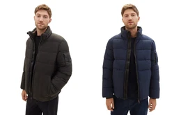 TOM TAILOR Steppjacke Puffer Jacket mit verstaubarer Kapuze 