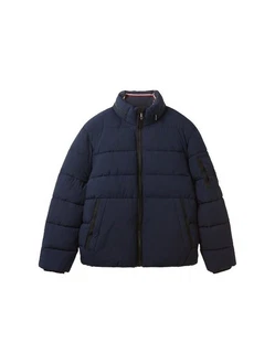 TOM TAILOR Steppjacke Puffer Jacket mit verstaubarer Kapuze