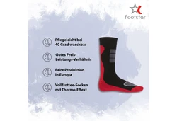 Footstar Thermosocken Herren Dunkelblau/Dunkelgrau/Schwarz/Mischfarben