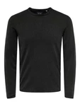 ONLY & SONS Pullover ONSGaston OS WASH CREW KNIT CS Schwarz/Dunkelgrau/Grau