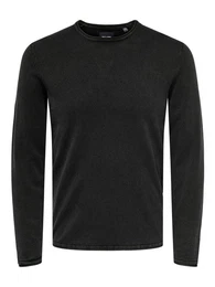 Rundhalspullover OS WASH CREW KNIT CS