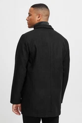 Blend Wollmantel BLEND BHWally Schwarz/Dunkelgrau