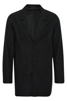 Blend Wollmantel BLEND BHWally Schwarz/Dunkelgrau