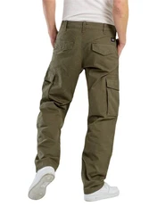 REELL Hose Flex Cargo LC Dunkelgrün/Khaki