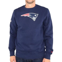 New Era Rundhalspullover NFL New England Patriots Team Logo Crew Neepat blaudark