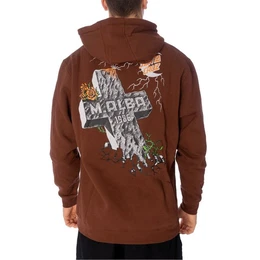 Hoodie Hoodie Malba Tombstone, G XXL, F sepia (1-tlg) Kngurutasche