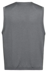GREIFF Strickweste 6045 Regular Fit Dunkelgrau/Hellgrau/Grau