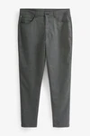 Next Strukturierte Chinohose Slim Fit Dunkelgrau/Hellgrau/Khaki/Grau