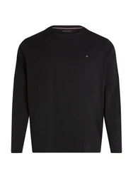 Tommy Hilfiger Longsleeve BT-STRETCH SLIM FIT L/S TEE-B Schwarz