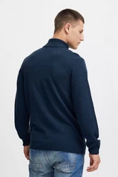 Blend Rollkragenpullover BHPullover Dunkelblau/Blau