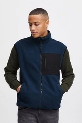 Blend Kurzweste BHWaistcoat Dunkelblau/Blau