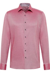 Eterna Langarmhemd MODERN FIT EASY IRON Rosa