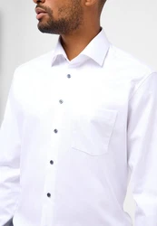 Eterna Langarmhemd MODERN FIT NON IRON Weiß/Creme