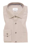Eterna Langarmhemd MODERN FIT NON IRON Beige/Lila/Braun/Rot
