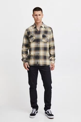 Blend Langarmhemd BHShirt Beige/Braun/Hellblau/Blau/Khaki