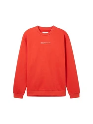 TOM TAILOR Langarmshirt Orange/Rot