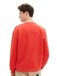 TOM TAILOR Langarmshirt Orange/Rot