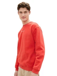 TOM TAILOR Langarmshirt Orange/Rot