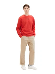 TOM TAILOR Langarmshirt Orange/Rot