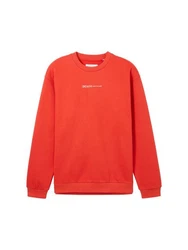 TOM TAILOR Langarmshirt Orange/Rot