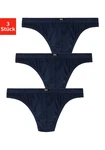 H.I.S String Packung aus weichem Baumwoll-Stretch 
