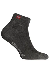 NANGAPARBAT Socken mit Trittdämpfung Dunkelgrau/Grau/Hellgrau