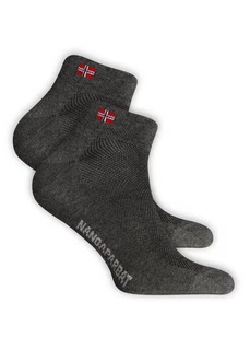 NANGAPARBAT Socken mit Trittdämpfung Dunkelgrau/Grau/Hellgrau
