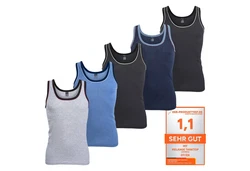 MT Unterhemd Herren Tank-Top Dunkelblau/Blau/Grau