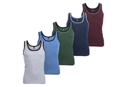 MT Unterhemd Herren Tank-Top Grau/Schwarz/Dunkelgrau/Mintgrün/Rosa/Hellgrau