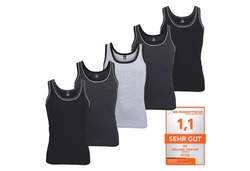 MT Unterhemd Herren Tank-Top Schwarz/Dunkelgrau/Grau