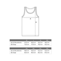 Unterhemd Herren Feinripp Tank Top (4er Pack) - Unterhemd ohne Naht