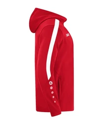 Jako Kapuzensweatshirt Kapuzenjacke Power Rot