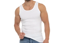 celodoro Unterhemd Business Tank Top Creme/Weiß