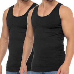 Unterhemd Herren Business Tank Top Achselhemd aus Baumwolle