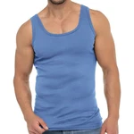 celodoro Unterhemd Business Tank Top Blau/Hellblau