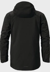 Schöffel Doppeljacke Trekkingjacke Parka Barth 3in1 Dunkelgrün/Schwarz/Grün