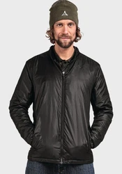 Schöffel Doppeljacke Trekkingjacke Parka Barth 3in1 Dunkelgrün/Schwarz/Grün