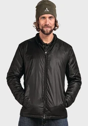 Schöffel Doppeljacke Trekkingjacke Parka Barth 3in1 Dunkelgrün/Schwarz/Grün
